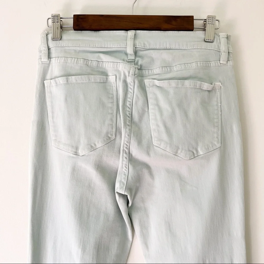 j. crew | lookout high rise skinny light blue 29 - Picture 5 of 6